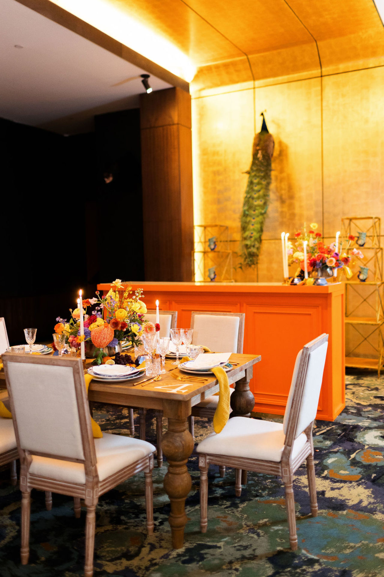 Simple yet elegant seating arrangement at our Ybor City Hotel, Hotel Haya.