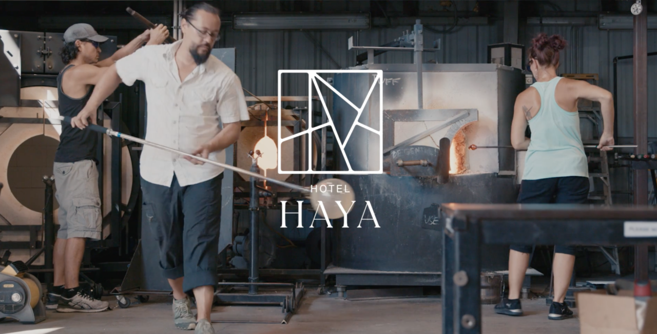 Collaborators at Hotel Haya in Ybor City, Tampa